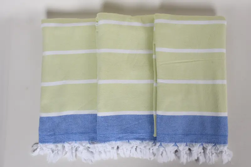 68x40 Cotton Striped Terry Towel, Beach Towel Bulk, Turkish Towel USA, Wedding Gifts Towel, Personalized Wedding Gift For Couple, Bachelorette Towel - 7