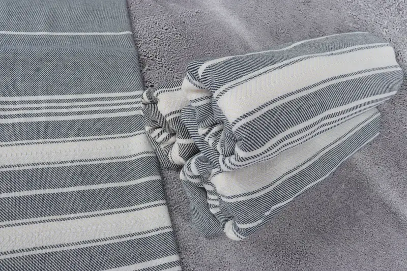 Gift For Boyfriend, Best spa Turkish towel for luxury home decor, Cotton towel, 70x40 Cotton Herringbone Towel, Gift For Her, Handmade Gift - 8