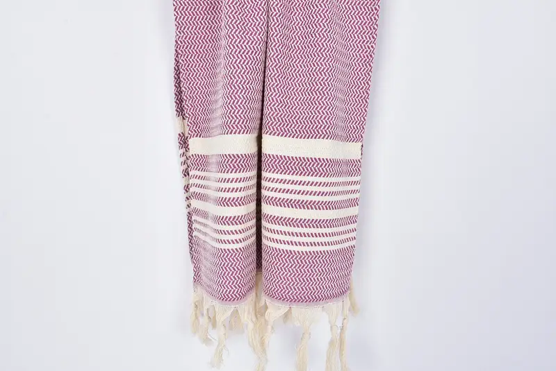 Türkisches Handtuch, 40x18 Baumwollstreifenhandtuch, Geschenk für Kollegen, Freund Geschenk, Hochzeitstag Geschenk, Hochzeitsgeschenk, Badezimmertücher - 8