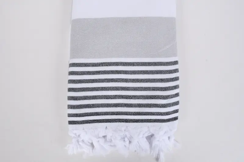 Boyfriend Christmas Gift, Large Turkish Towel, Turkish Towel Bulk, Bachelorette Party Gifts, 68x36 Cotton Striped Terry Towel, Quick-dry peshtemal - 4