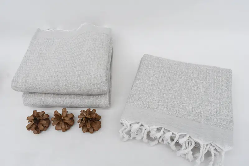 Luxury towel, Eco-friendly Turkish towel for home and travel, Wedding Hand Made Gift, Bathroom Towel, Embroidered Towel, Absorbent towel - 7