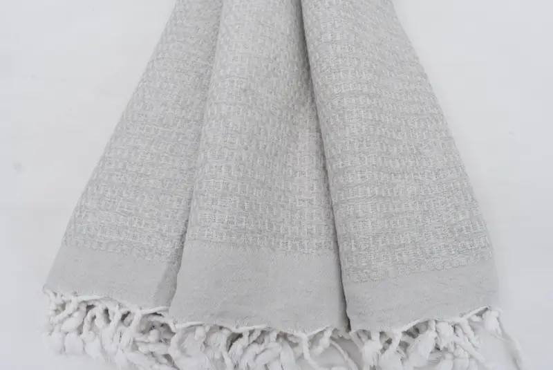 Luxury towel, Eco-friendly Turkish towel for home and travel, Wedding Hand Made Gift, Bathroom Towel, Embroidered Towel, Absorbent towel - 3