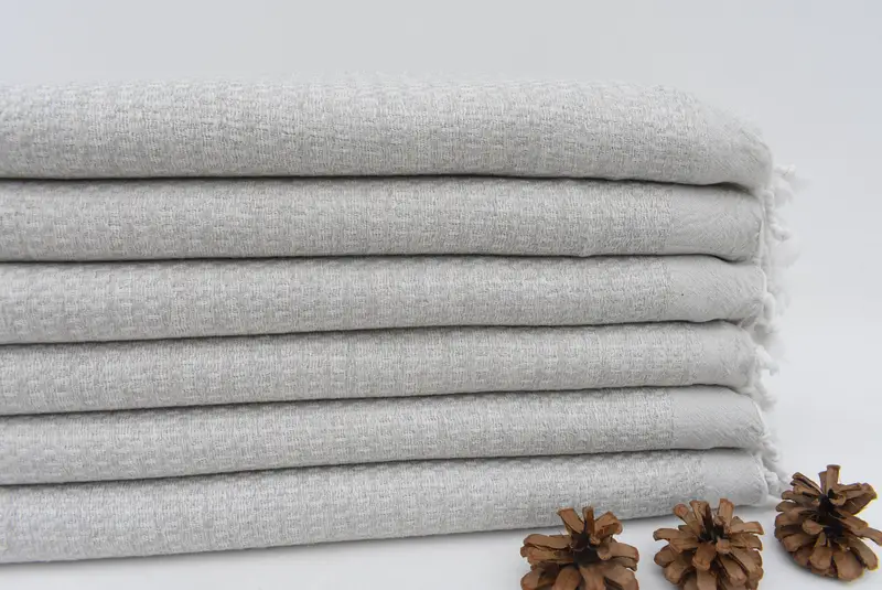 Luxury towel, Eco-friendly Turkish towel for home and travel, Wedding Hand Made Gift, Bathroom Towel, Embroidered Towel, Absorbent towel - 2