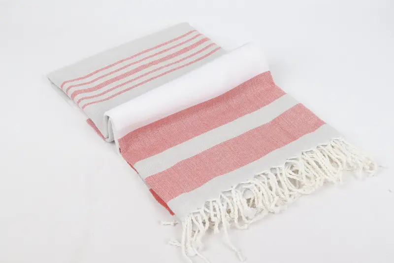 Spa Towel, Bridal Shower Favors, Monogrammed Beach Towel, Bridesmaid Gifts, Birthday Gift, 70x40 Cotton Striped Towel, Bachelorette Party Gifts - 6