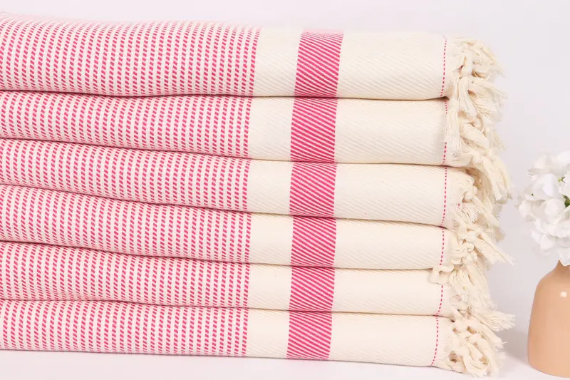 Gift For Coworker, Throw Blanket, Bridal Shower Gift, Gift For Wedding Day, Shower Curtain, 88x80 Cotton Striped Towel, Bachelorette Party Favors - 3