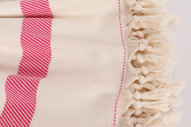 Gift For Coworker, Throw Blanket, Bridal Shower Gift, Gift For Wedding Day, Shower Curtain, 88x80 Cotton Striped Towel, Bachelorette Party Favors - 8