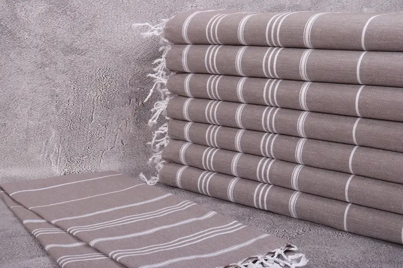 Personalized Kitchen Towel, Turkish Tea Towel, Wedding Gift Kitchen Towel, Bachelor Gift, Gift For Him, 40x24 Cotton Striped Towel, Bathroom Towels - 2