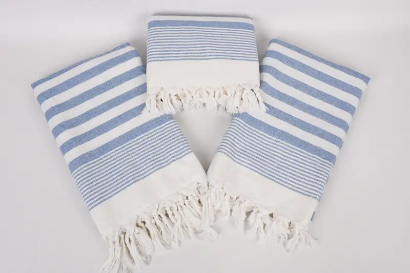 Turkish towel, Welcome Wedding Gift, Personalized Turkish Towel, Pool Towels, Travel Towel, 68x40 Cotton Striped Terry Towel, Custom Towel - 6