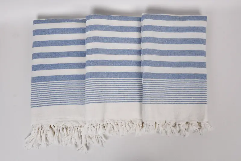 Turkish towel, Welcome Wedding Gift, Personalized Turkish Towel, Pool Towels, Travel Towel, 68x40 Cotton Striped Terry Towel, Custom Towel - 7