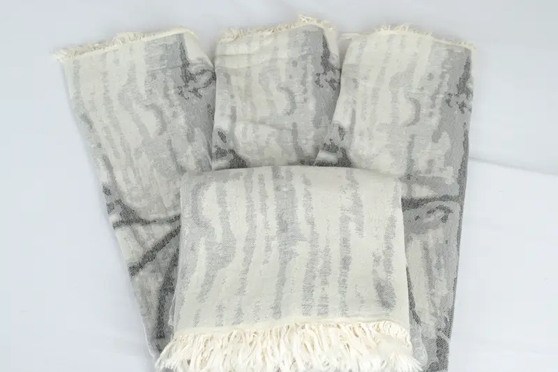 Best Wedding Gift, Wedding Favors, Woven Throw Blanket, Gift For Best Friend, Custom Blanket, Gift For Wedding Day, 88x64 Cotton Cat Design Towel - 5
