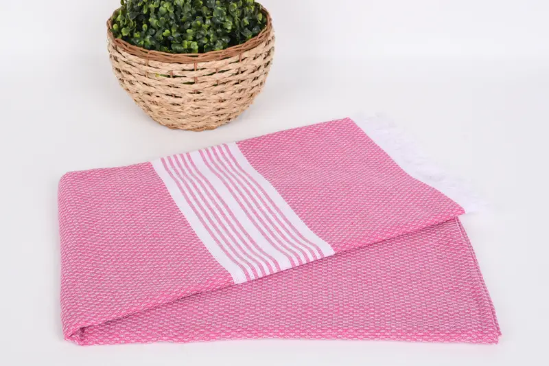Peshtemal Towel, Personalized Towel, Wedding Favors, 70x40 Cotton Striped Towel, Embroidered Beach Towel, Best Friend Gift Ideas, Personalized Gift - 4