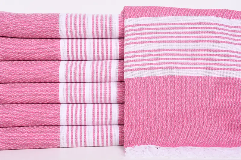 Peshtemal Towel, Personalized Towel, Wedding Favors, 70x40 Cotton Striped Towel, Embroidered Beach Towel, Best Friend Gift Ideas, Personalized Gift - 1