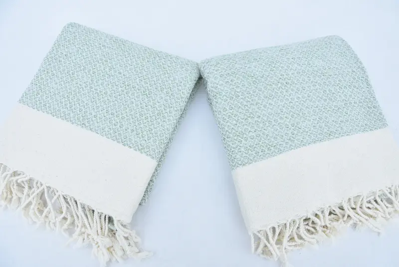 Luxushandtuch, Geschenkidee zum Valentinstag, 76x36 Baumwolldiamanttuch, Junggesellenhandtuch, Badetuch, türkisches Badetuch, personalisiertes türkisches Strandtuch - 4