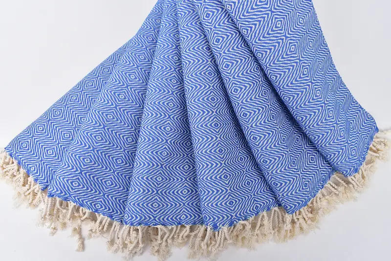 Personalized Dish Towel, Turkish Towel Hand Towel, Monogram Tea Towel, 36x18 Cotton Zigzag Diamond Towel, Gym Towel, Bridesmaid Gifts, Gift For Her - 4