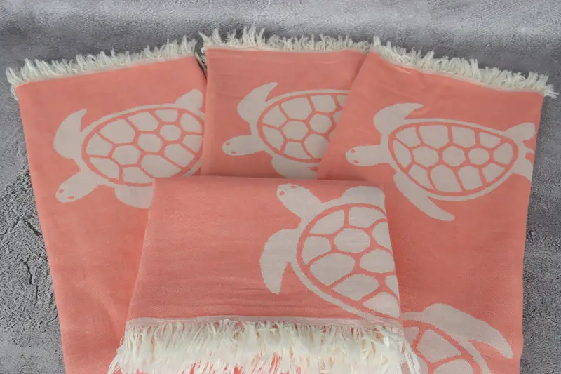 Custom Gifts, Best Friend Wedding Gift, Bath towel, Bachelorette Party Gifts Bridesmaids, Soft towel, 70x40 Cotton Tortoise Design Towel - 5