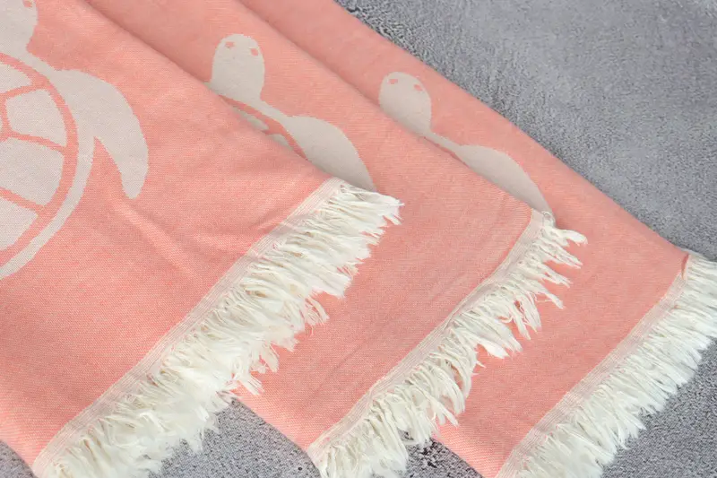 Custom Gifts, Best Friend Wedding Gift, Bath towel, Bachelorette Party Gifts Bridesmaids, Soft towel, 70x40 Cotton Tortoise Design Towel - 6
