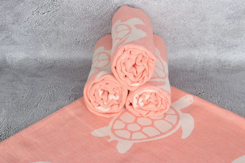 Custom Gifts, Best Friend Wedding Gift, Bath towel, Bachelorette Party Gifts Bridesmaids, Soft towel, 70x40 Cotton Tortoise Design Towel - 8