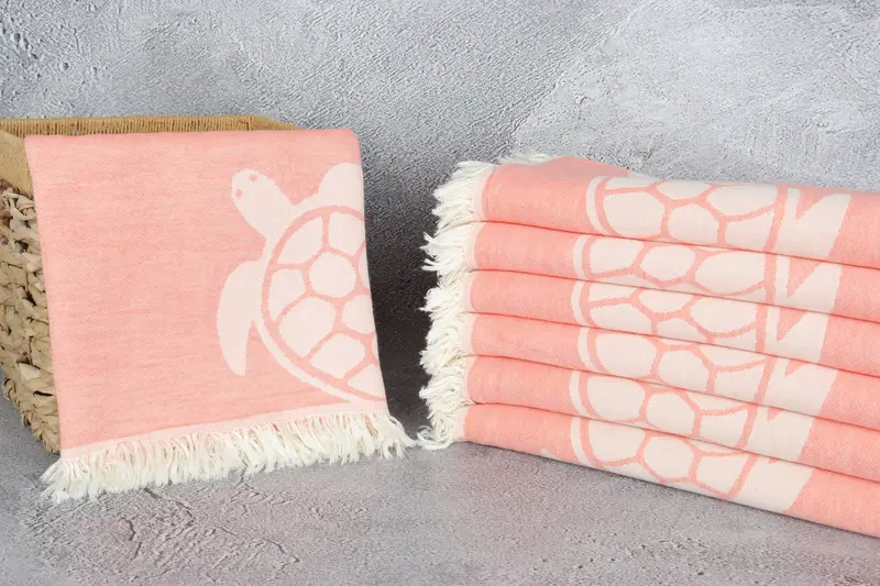 Custom Gifts, Best Friend Wedding Gift, Bath towel, Bachelorette Party Gifts Bridesmaids, Soft towel, 70x40 Cotton Tortoise Design Towel - 4