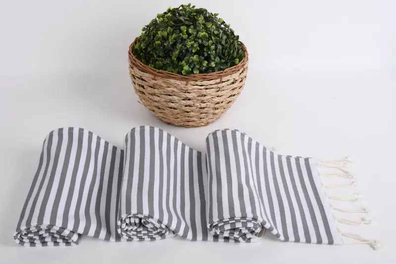40x18 Baumwollstreifentuch, maßgeschneidertes Hochzeitsgeschenk von Brautjungfer, Badezimmertücher, Badezimmer Handtuch, kleine Badetücher, personalisiertes Geschenk - 8