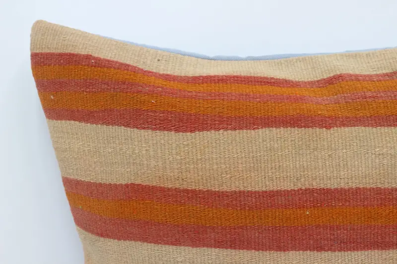 Throw Kilim Pillow, Pillow Case, Cozy Throw Pillow Sham, 28x28 Red Cushion Case, Vintage Kilim Pillow, Gift Pillow, Outdoor Throw Pillow Sham - 2