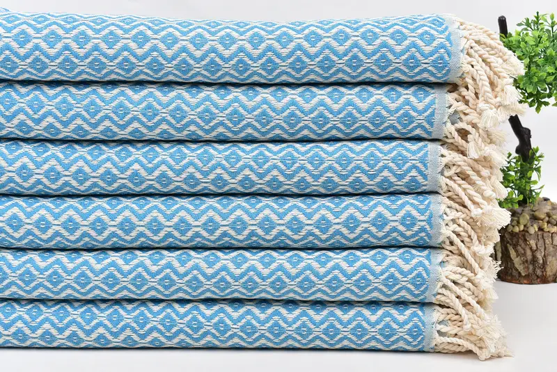 Wedding Day Gift For Bride, Bachelor Towel, Bachelorette Party Gifts, Custom Turkish Towel, Gift For Her, Thin towel, 70x40 Cotton Diamond Towel - 3