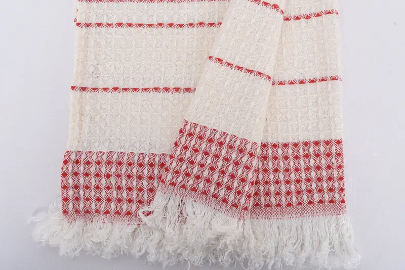Kitchen Towel, Bridal Party Gifts, 40x20 Cotton Waffle Towel, Xmas Gifts, Personalized Kitchen Towel, Beach Theme Wedding Gift, Custom Hand Towel - 8