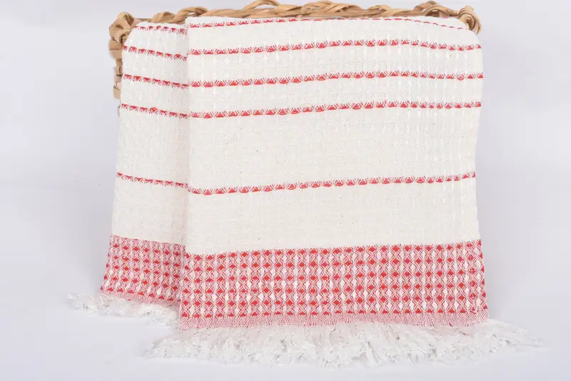 Kitchen Towel, Bridal Party Gifts, 40x20 Cotton Waffle Towel, Xmas Gifts, Personalized Kitchen Towel, Beach Theme Wedding Gift, Custom Hand Towel - 5