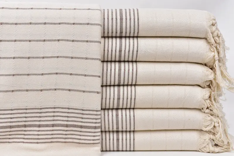 Bridesmaid Gift Towel, 70x40 Cotton Striped Towel, Wedding Gifts Towel, Quick-dry peshtemal, Bachelor Gift, Bachelorette Party Gifts For Bride - 1