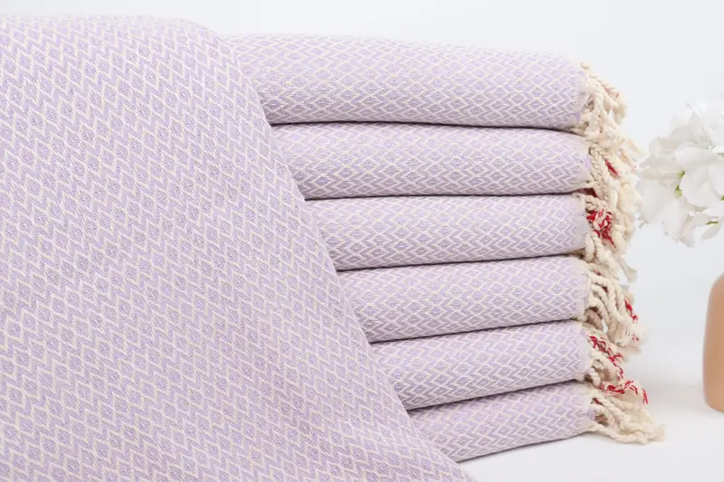 Bridesmaid Favors, Bachelorette Favors Beach, Hammam towel, Gift For Him, Family Gift Basket, 70x40 Cotton Diamond Towel, Bachelorette Party Gifts - 1