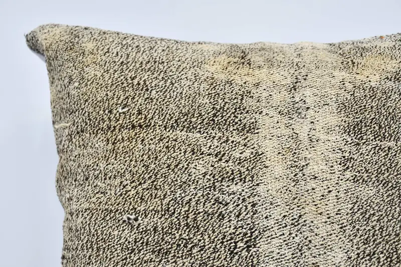 Antika yastıklar, bahçe yastık kapağı, yastık kılıfı, vintage yastık, bohem yastık yastığı kapağı, 24x24 bej yastık, kanepe için yastık - 2