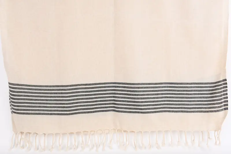 Personalized Turkish Beach Towel, Bachelorette Party Favors, Turkish hand towel, 70x38 Linen Striped Towel, Halloween Gifts, Turkish towel - 8
