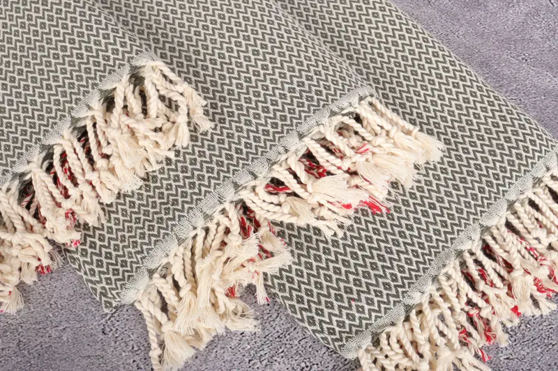Custom Towel, 70x40 Cotton Diamond Towel, Wedding Gifts Towel, Engagement Gift, Embroidered Beach Towel, Turkish Towel Bulk, Bridesmaid Gift - 5