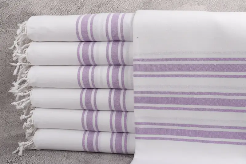 Wedding Gifts Towel, 70x40 Cotton Striped Towel, Bachelor Party Gifts, Bachelorette Party Gifts For Bride, Bath towel, Wedding Towel, Gift For Her - 1