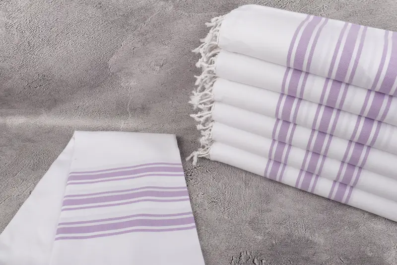 Wedding Gifts Towel, 70x40 Cotton Striped Towel, Bachelor Party Gifts, Bachelorette Party Gifts For Bride, Bath towel, Wedding Towel, Gift For Her - 2