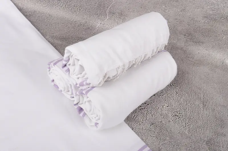 Wedding Gifts Towel, 70x40 Cotton Striped Towel, Bachelor Party Gifts, Bachelorette Party Gifts For Bride, Bath towel, Wedding Towel, Gift For Her - 7