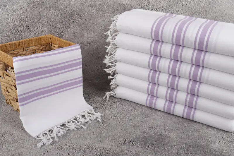 Wedding Gifts Towel, 70x40 Cotton Striped Towel, Bachelor Party Gifts, Bachelorette Party Gifts For Bride, Bath towel, Wedding Towel, Gift For Her - 3
