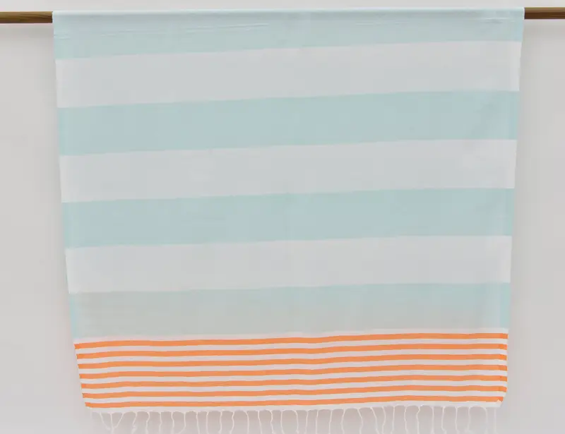 70x40 Cotton Striped Towel, Turkish beach towel, Lightweight Turkish towel, Bachelorette Party Decorations, Bachelorette Party Favors Beach - 6