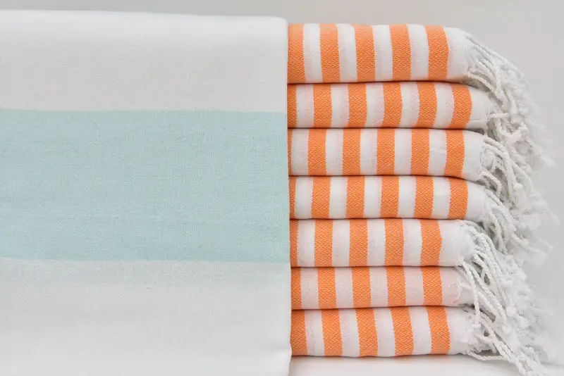 70x40 Cotton Striped Towel, Turkish beach towel, Lightweight Turkish towel, Bachelorette Party Decorations, Bachelorette Party Favors Beach - 3