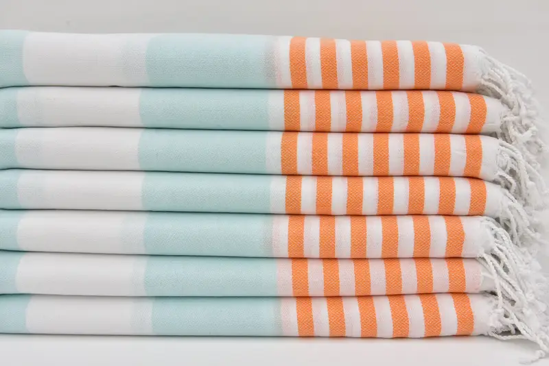 70x40 Cotton Striped Towel, Turkish beach towel, Lightweight Turkish towel, Bachelorette Party Decorations, Bachelorette Party Favors Beach - 1