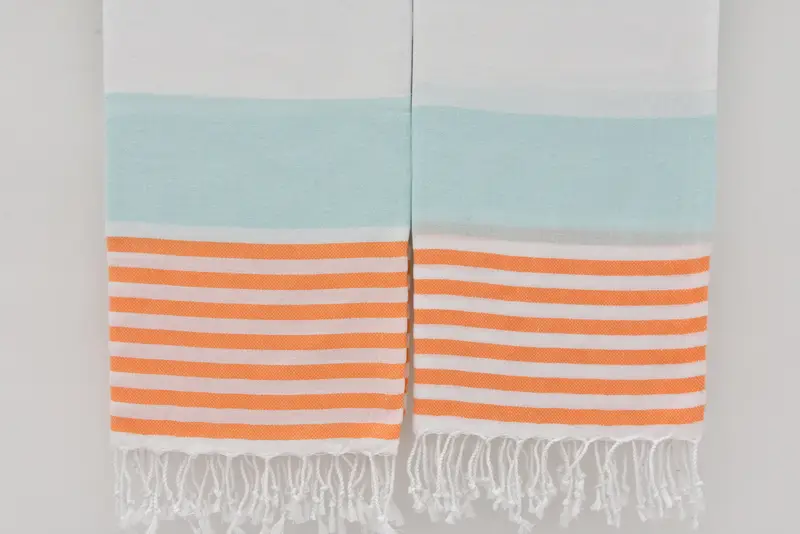 70x40 Cotton Striped Towel, Turkish beach towel, Lightweight Turkish towel, Bachelorette Party Decorations, Bachelorette Party Favors Beach - 7