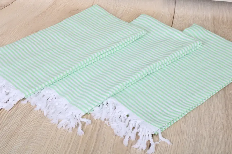 68x36 Cotton Striped Towel, Bachelorette Party Gifts Bridesmaids, Wedding Hand Made Gift, Monogram Turkish Towel, Christmas Gift, Soft towel - 6
