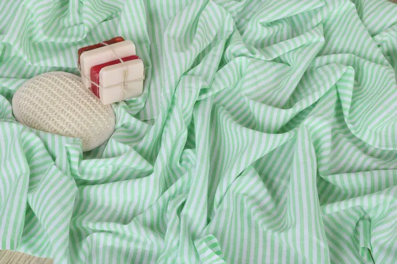 68x36 Cotton Striped Towel, Bachelorette Party Gifts Bridesmaids, Wedding Hand Made Gift, Monogram Turkish Towel, Christmas Gift, Soft towel - 7