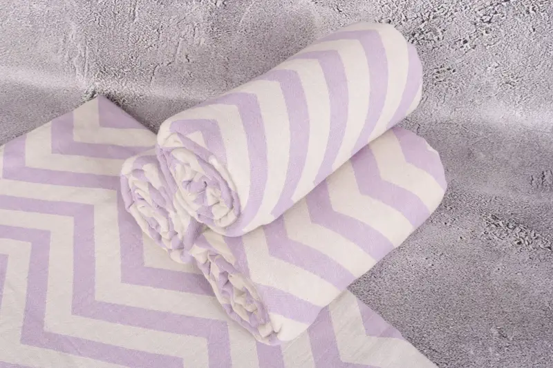 Christmas Favors, Turkish towel, Peshtemal Towel, Hammam Towel USA, 70x40 Cotton Zigzag Design Towel, Beach Theme Wedding Gift, Custom Gift - 7