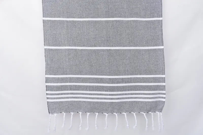 Personalized Wedding Gift For Couple, 38x18 Cotton Striped Towel, Travel Towel, Personalized Gift, Turkish Hand Towel, Monogram Kitchen Towel - 8