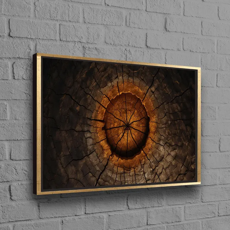 Zarif Soyut Dokulu Kanvas Tablo - Modern Sanat Dekor