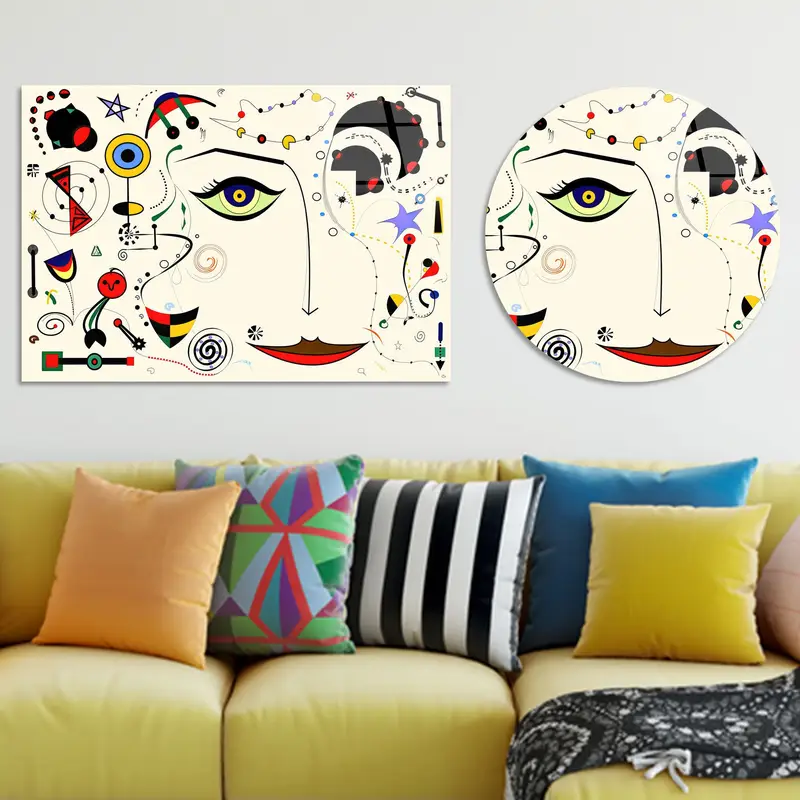 Surreal Woman Abstract Canvas Print: Elevate Your Space