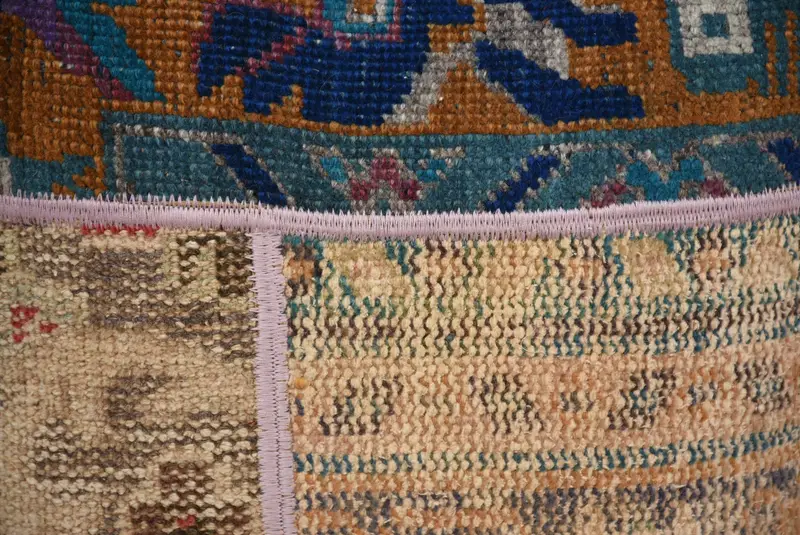 Turkish Kilim Pillow, Authentic Pillow Cover, Square Throw Pillow Case, Boho Pillow Sham Cover, Home Decor Pillow, 16x16 Beige Cushion, Pillow Cover - 3