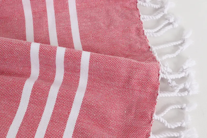 Custom Wedding Gift From Bridesmaid, Small Towel, Bridesmaid Gifts, Bathroom Towels, Small Bath Towels, Handmade Gift, 40x20 Cotton Striped Towel - 8