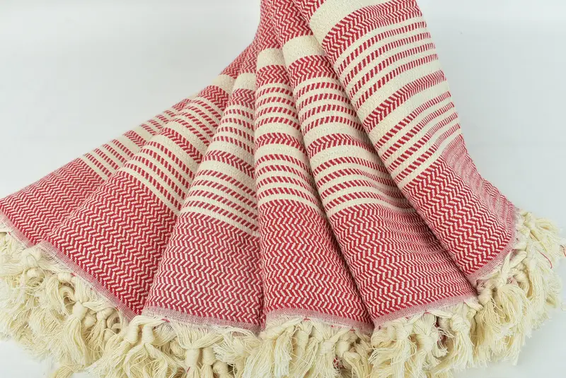 Thin towel, Baby Boy Gift, Beach Towel Bulk, 70x40 Cotton Striped Towel, Handmade Gift, Best spa Turkish towel for luxury home decor, Spa Gift Towel - 4