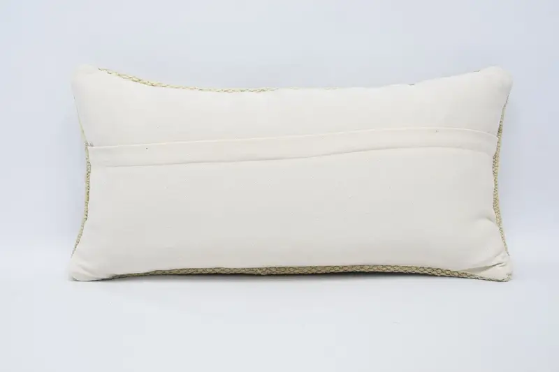 Luxury Pillow Case, Home Decor Pillow, Vintage Kilim Throw Pillow, Cushion, 12x24 Beige Cushion Cover, Antique Pillows, Couch Pillow Case - 6